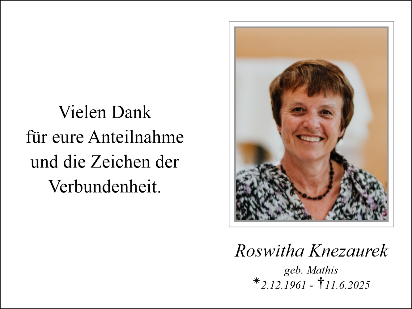 Roswitha Knezaurek